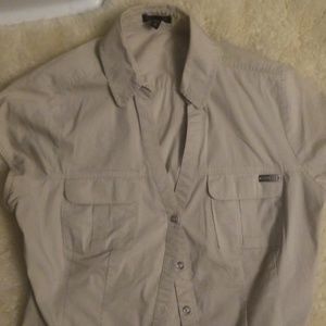 Express essential summer button up